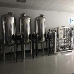 嘉興市達旺工業純水機，2T/H反滲透純水設備，鍋爐軟化水設備