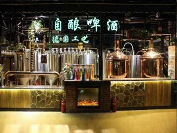 自釀啤酒設備史密力維生產啤酒設備的廠家