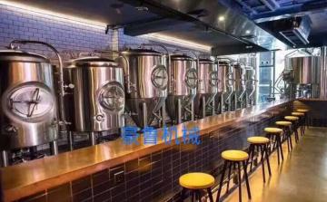 HL-500L酒店酒吧型精釀啤酒設備-濟南豪魯