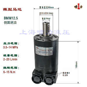 BMM12.5-MAE 液壓馬達 上海嘯力BMM-12.5-MAE 擺線液壓馬達