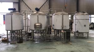2噸啤酒設備發酵罐 釀酒設備廠家機器 酒廠啤酒設備廠家